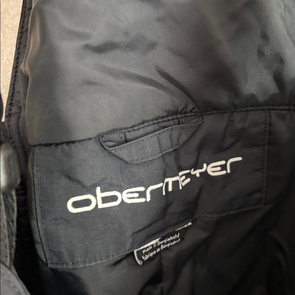 Obermeyer Kids Youth Suspender Bibs Ski Snowpants Black Small - Picture 9 of 10